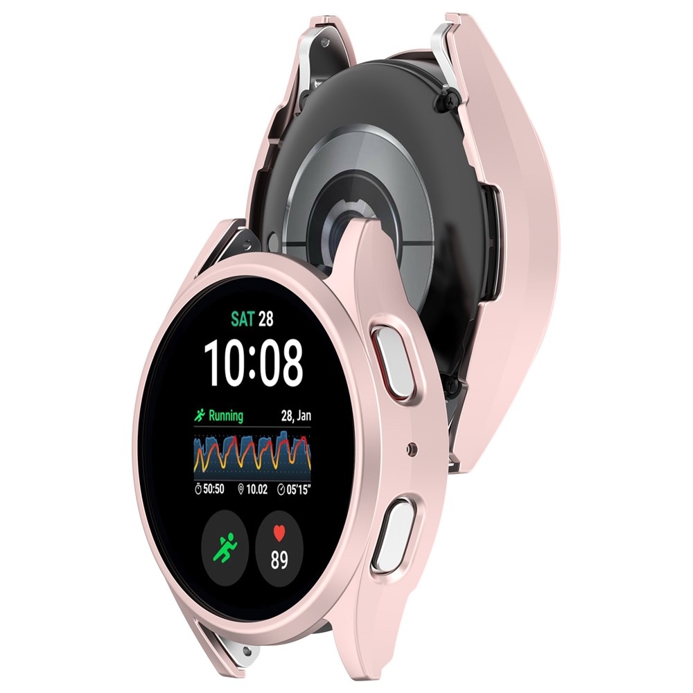 Half plastové nasazovací pouzdro na Samsung Galaxy Watch7 44mm - růžové