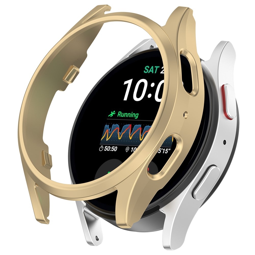 Half plastové nasazovací pouzdro na Samsung Galaxy Watch7 44mm - zlaté