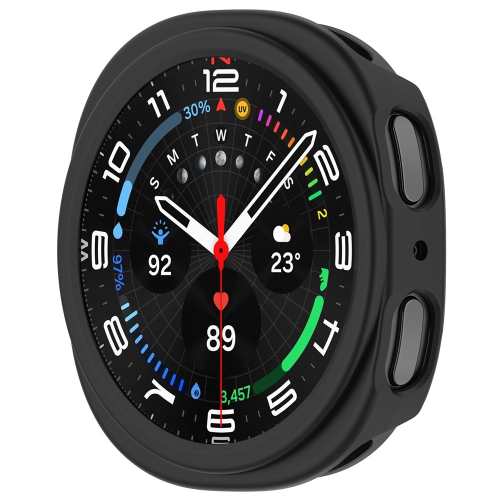 Half plastové nasazovací pouzdro na Samsung Galaxy Watch8 40mm - černé