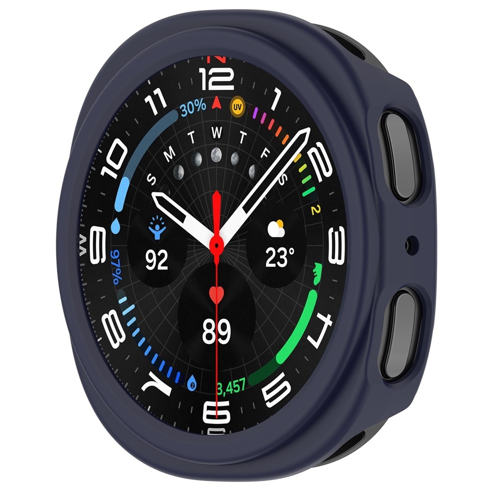 Half plastové nasazovací pouzdro na Samsung Galaxy Watch8 40mm - modré