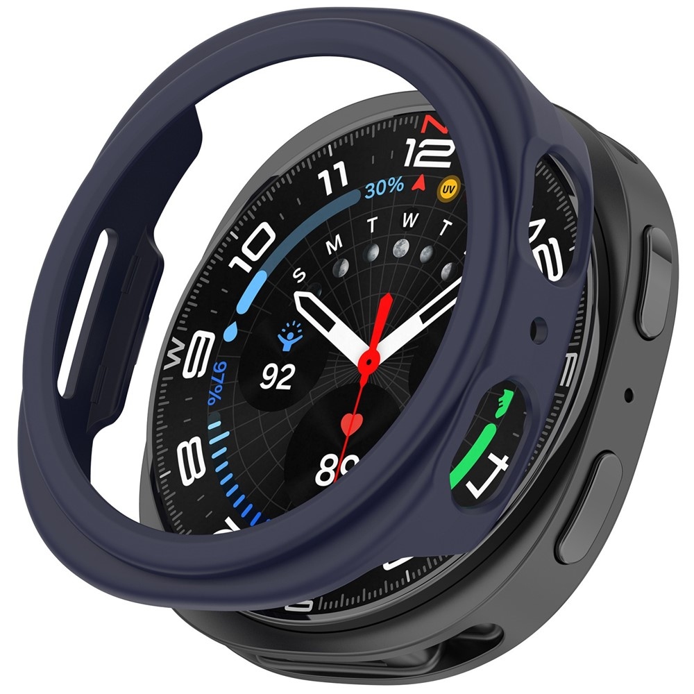 Half plastové nasazovací pouzdro na Samsung Galaxy Watch8 40mm - modré