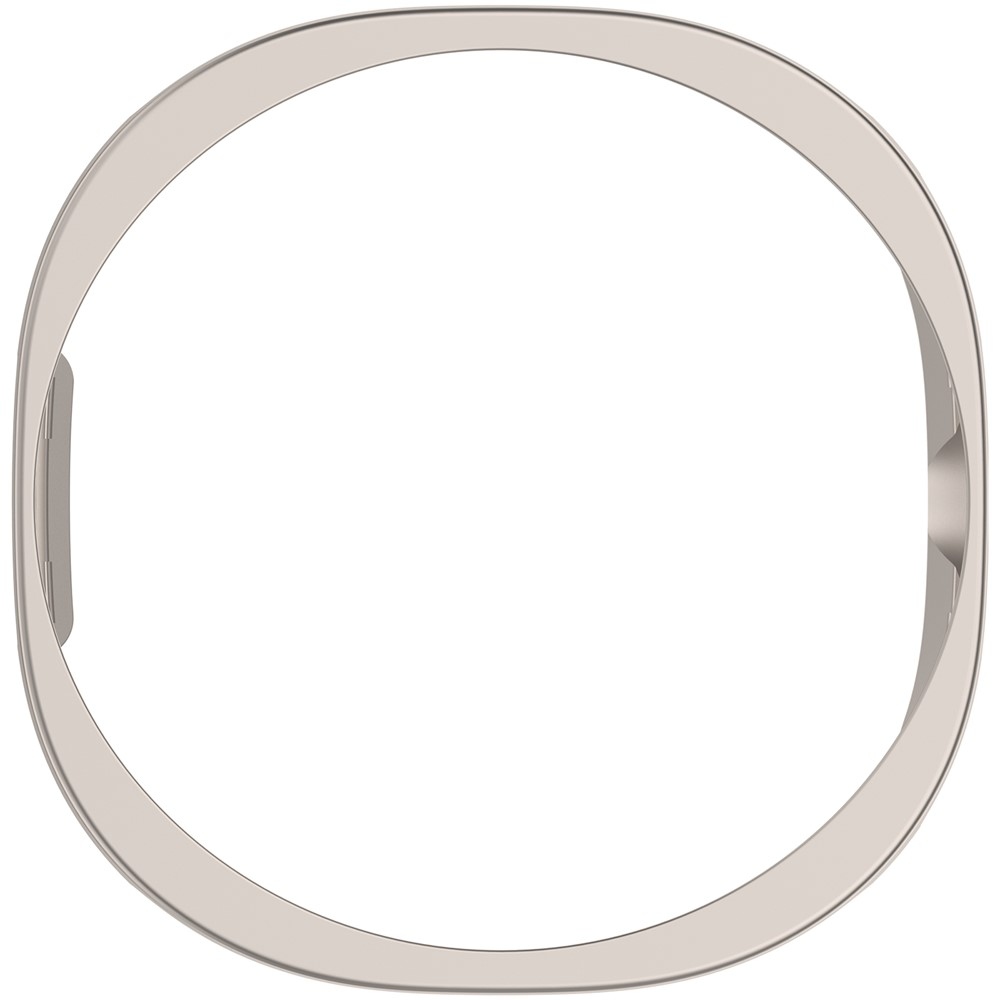Half plastové nasazovací pouzdro na Samsung Galaxy Watch8 Classic 46mm - béžové