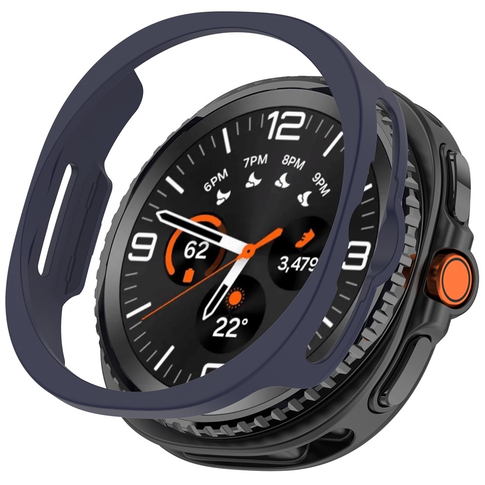 Half plastové nasazovací pouzdro na Samsung Galaxy Watch8 Classic 46mm - modré