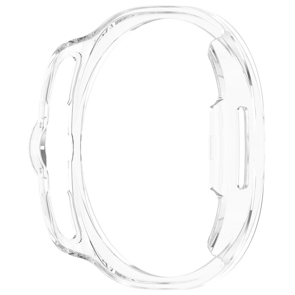 Half plastové nasazovací pouzdro na Samsung Galaxy Watch8 Classic 46mm - průhledné