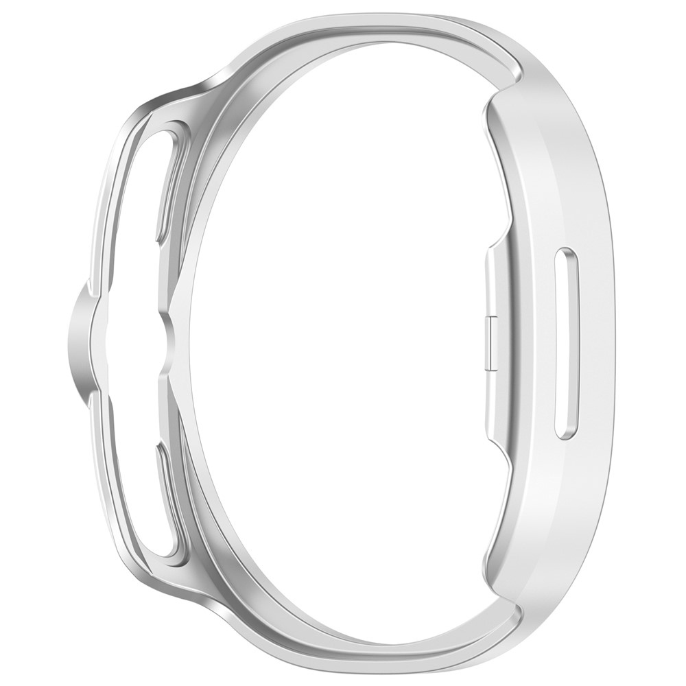 Half plastové nasazovací pouzdro na Samsung Galaxy Watch8 Classic 46mm - stříbrné