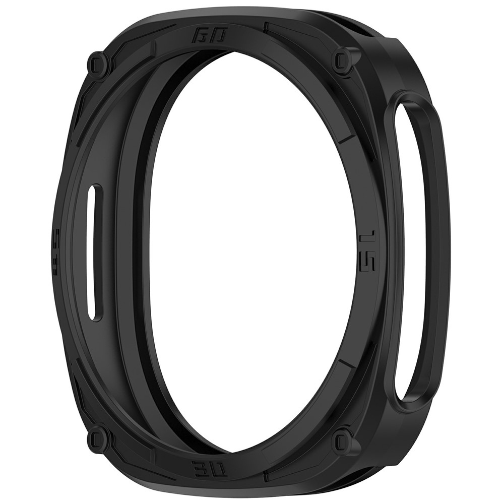 Half plastové nasazovací pouzdro na Samsung Galaxy Watch9 44mm - černé
