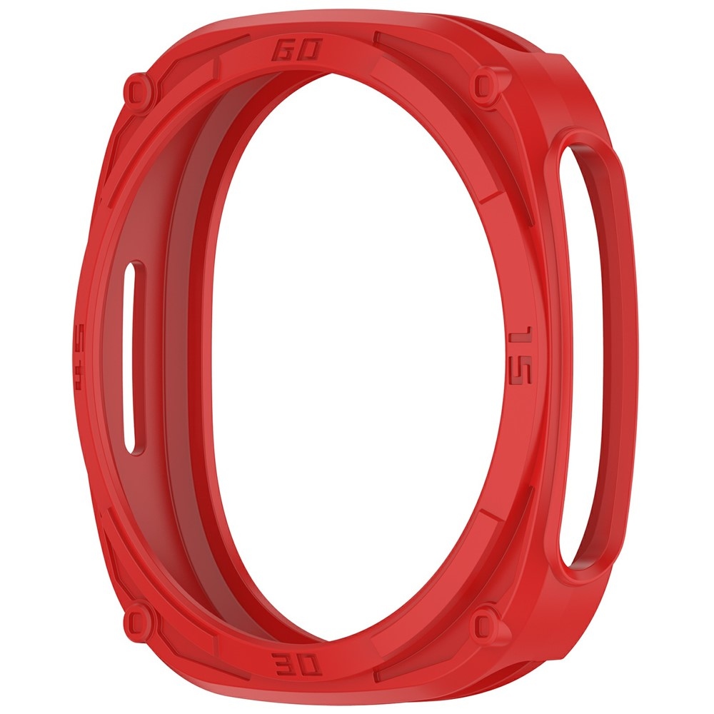 Half plastové nasazovací pouzdro na Samsung Galaxy Watch9 44mm - červené