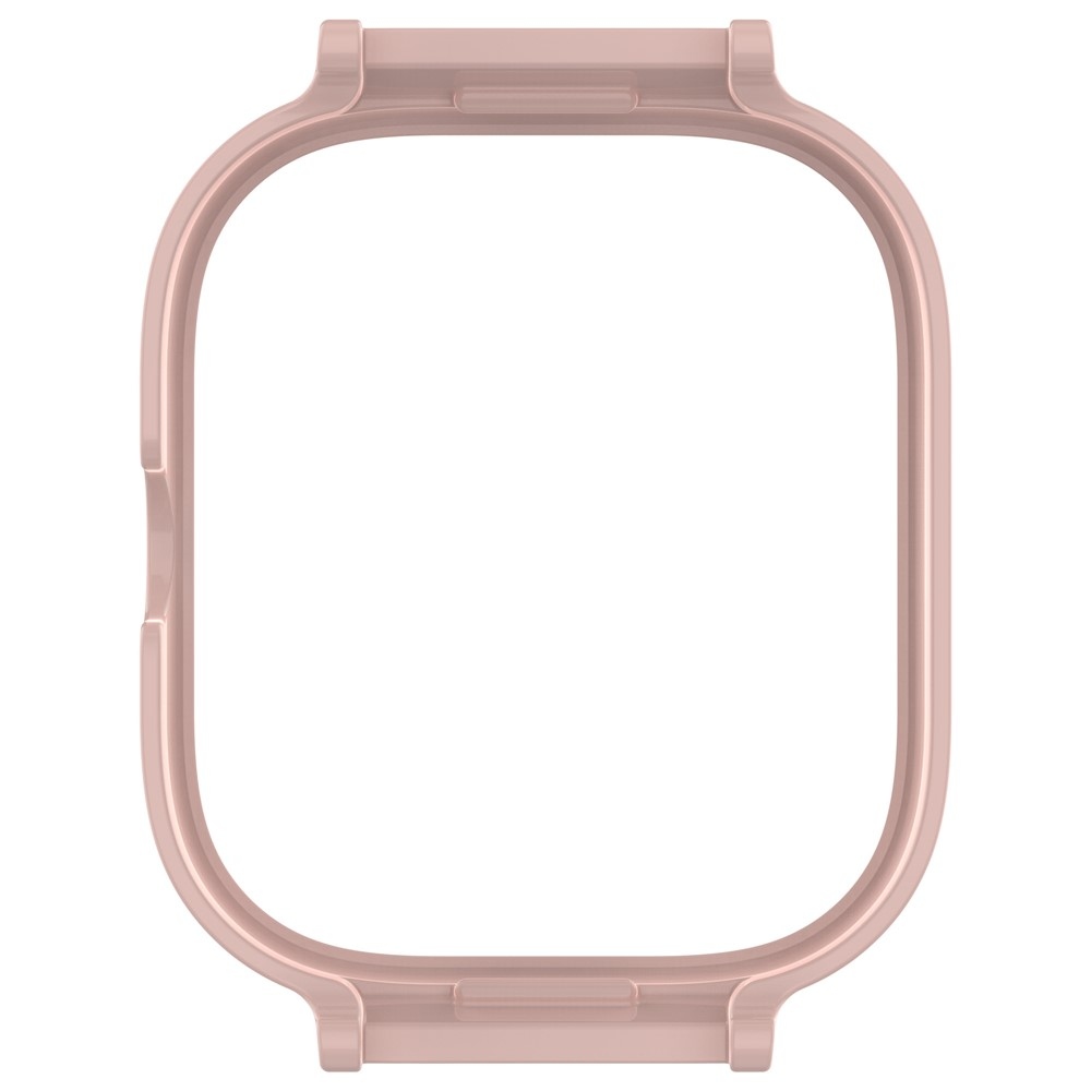 Half plastové nasazovací pouzdro na Xiaomi Redmi Watch 5 - růžové