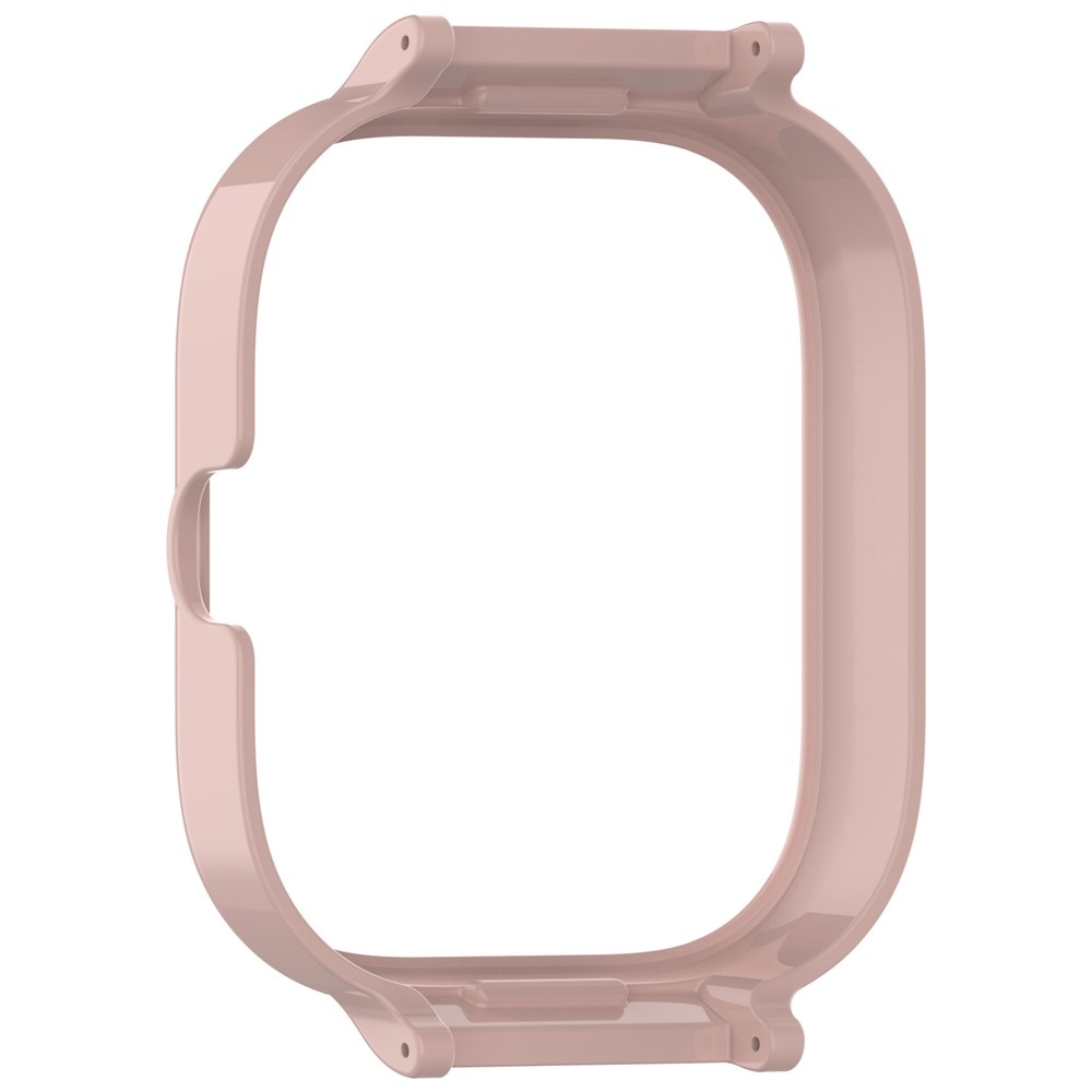 Half plastové nasazovací pouzdro na Xiaomi Redmi Watch 5 - růžové