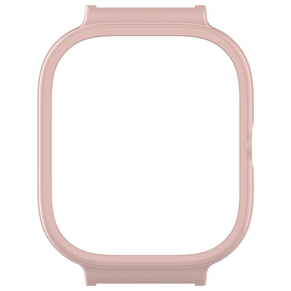 Half plastové nasazovací pouzdro na Xiaomi Redmi Watch 5 - růžové