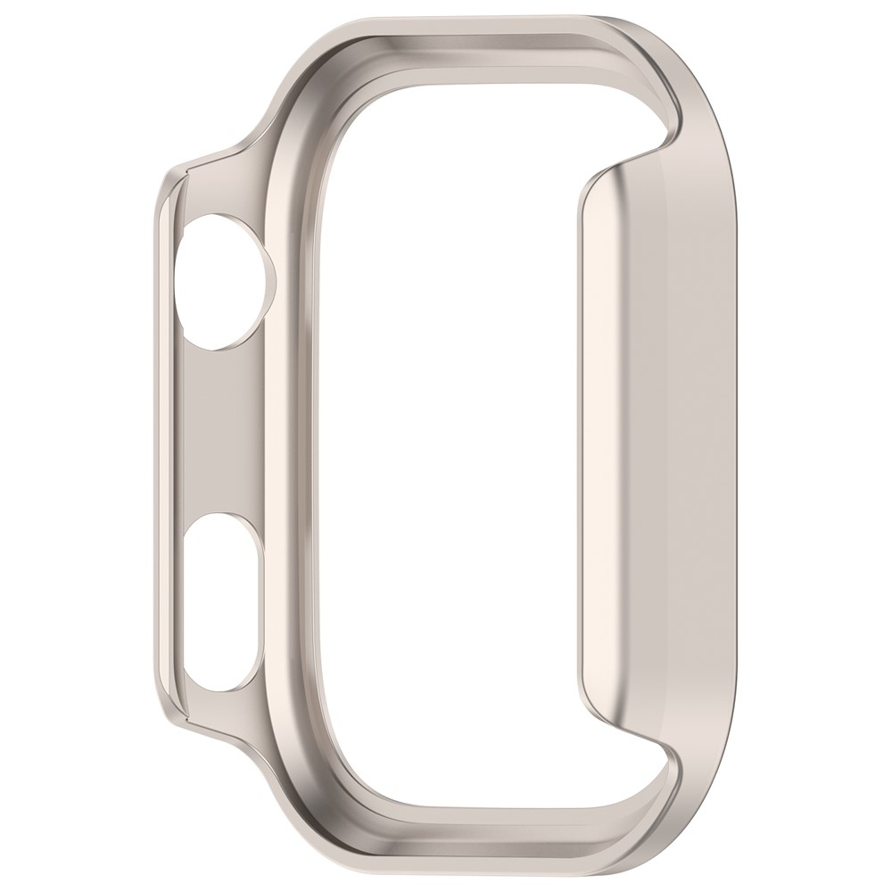 Half plastové nasazovací pouzdro na Xiaomi Redmi Watch 6 - béžové