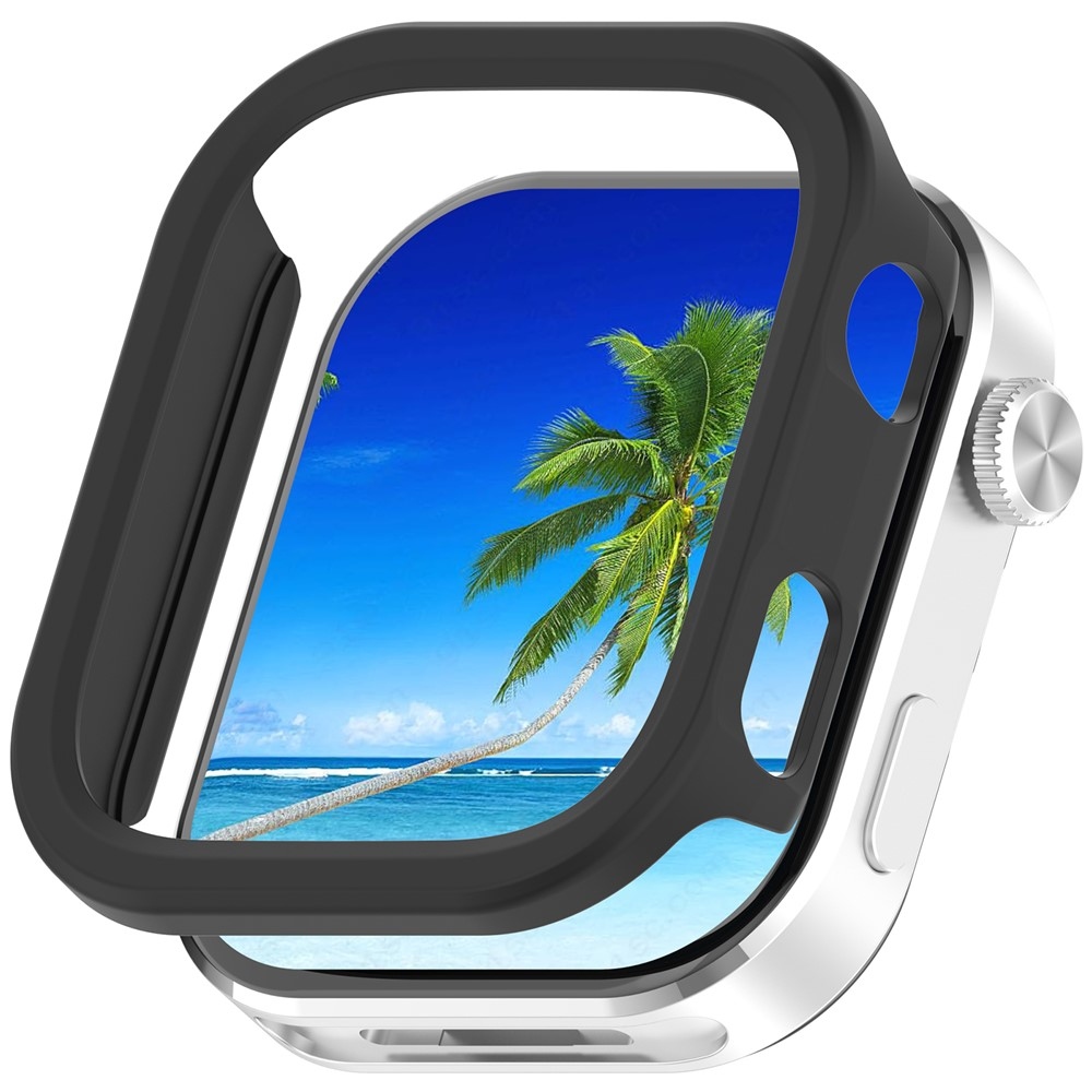Half plastové nasazovací pouzdro na Xiaomi Redmi Watch 6 - černé