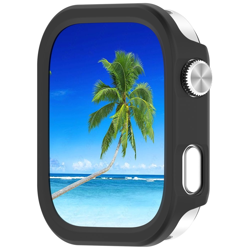 Half plastové nasazovací pouzdro na Xiaomi Redmi Watch 6 - černé