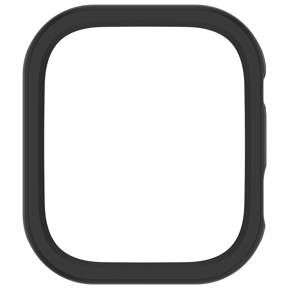 Half plastové nasazovací pouzdro na Xiaomi Redmi Watch 6 - černé