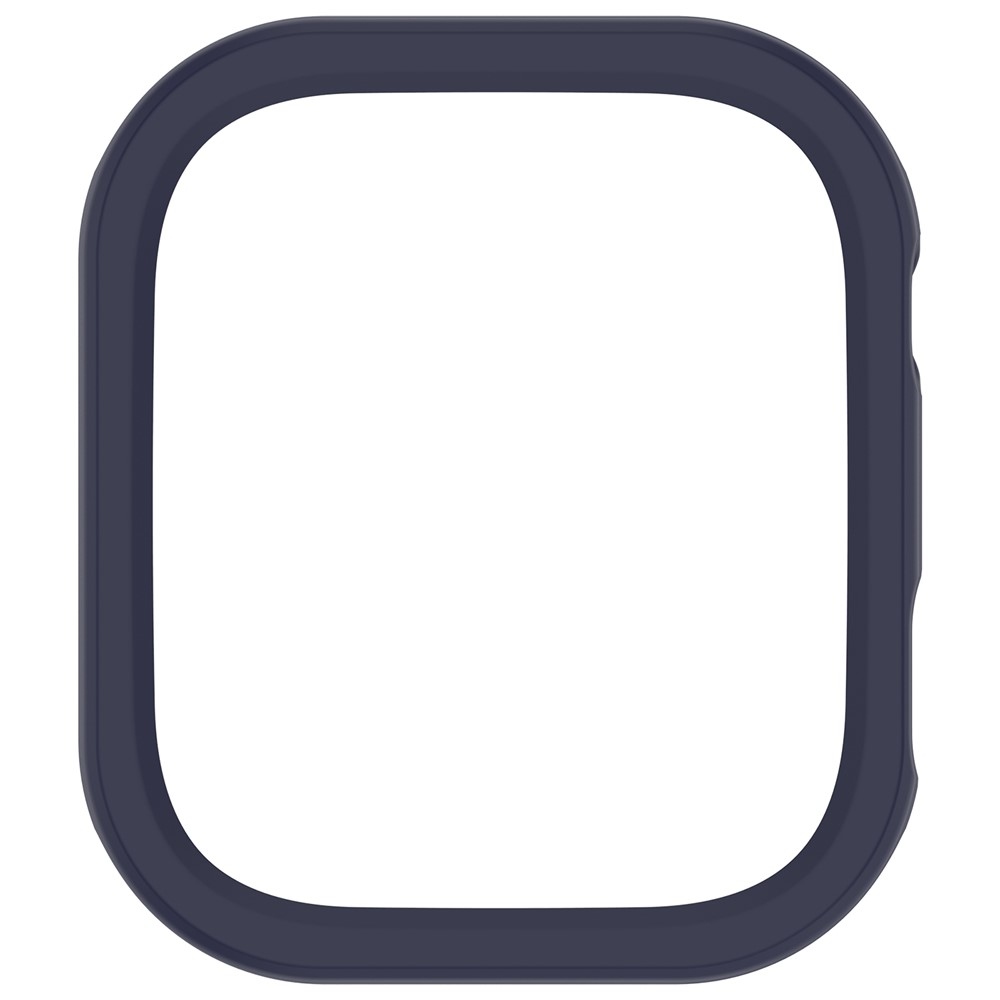 Half plastové nasazovací pouzdro na Xiaomi Redmi Watch 6 - modré