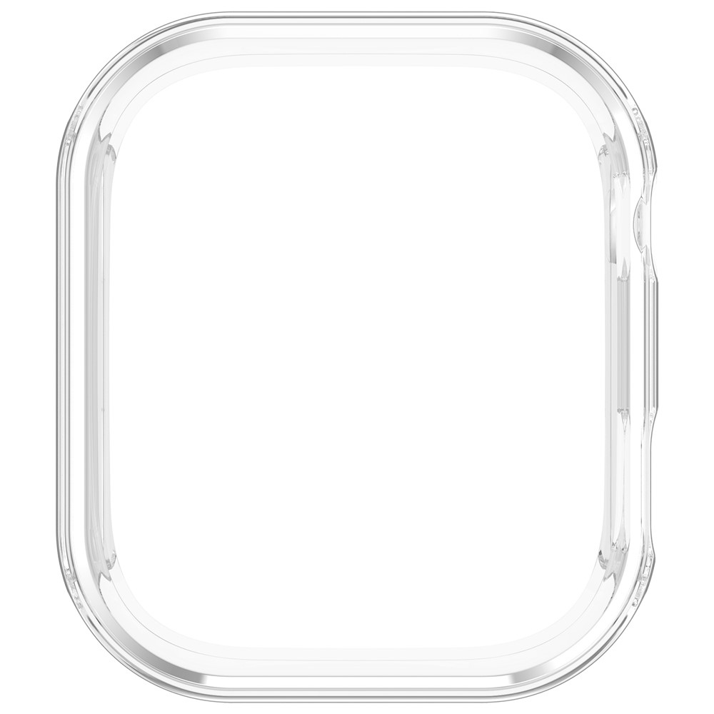 Half plastové nasazovací pouzdro na Xiaomi Redmi Watch 6 - průhledné