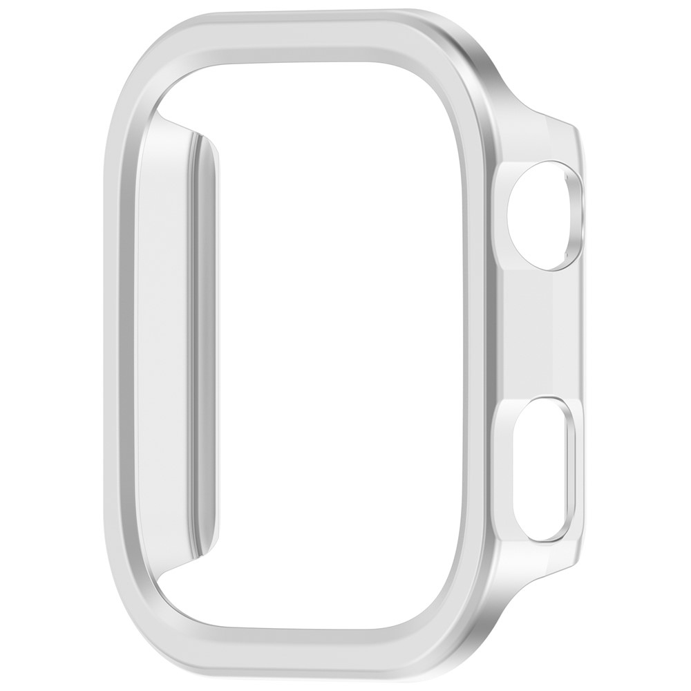 Half plastové nasazovací pouzdro na Xiaomi Redmi Watch 6 - stříbrné