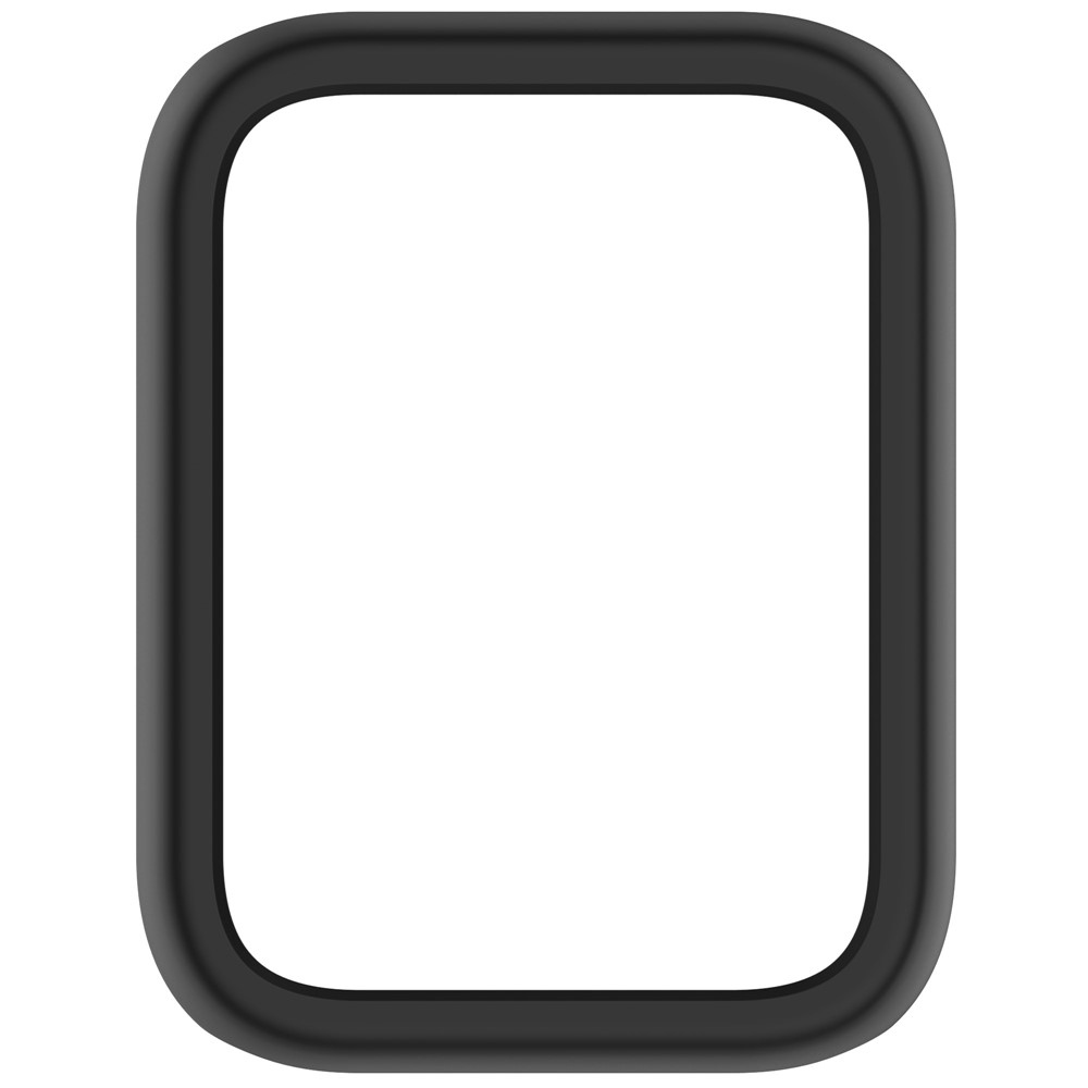 Half plastové nasazovací pouzdro na Xiaomi Smart Band 10 Pro - černé