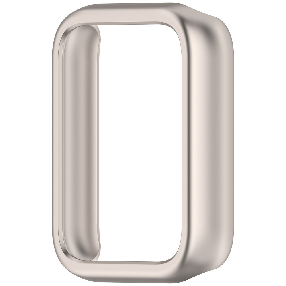 Half plastové nasazovací pouzdro na Xiaomi Smart Band 9 Pro - béžové