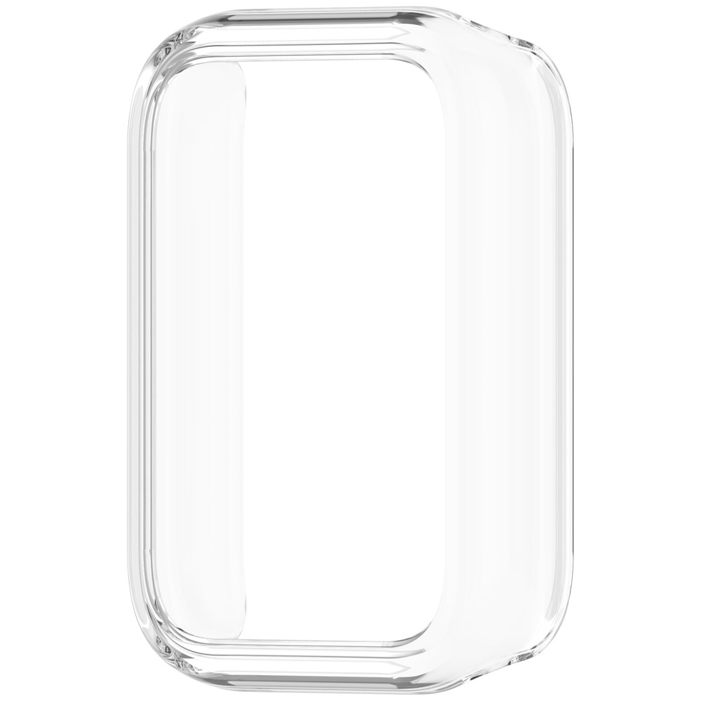 Half plastové nasazovací pouzdro na Xiaomi Smart Band 9 Pro - průhledné