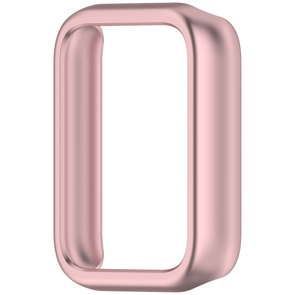Half plastové nasazovací pouzdro na Xiaomi Smart Band 9 Pro - růžové