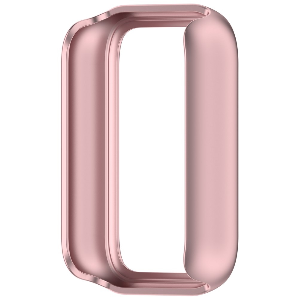 Half plastové nasazovací pouzdro na Xiaomi Smart Band 9 Pro - růžové