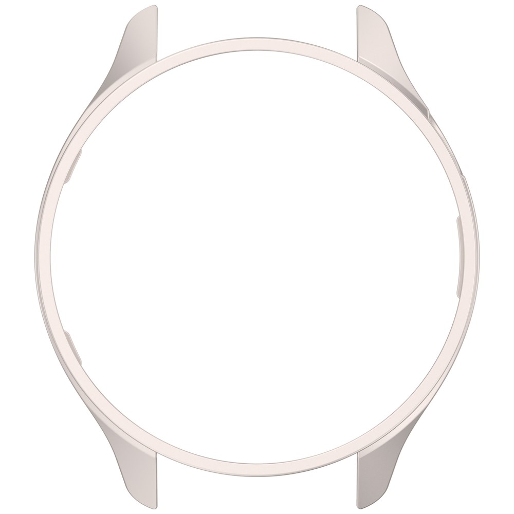 Half plastové nasazovací pouzdro na Xiaomi Watch S4 47mm - béžové