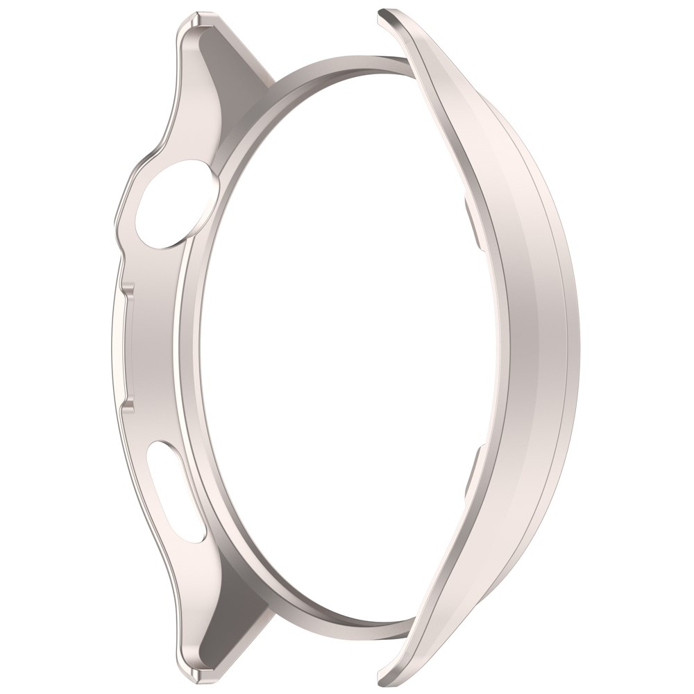 Half plastové nasazovací pouzdro na Xiaomi Watch S4 47mm - béžové