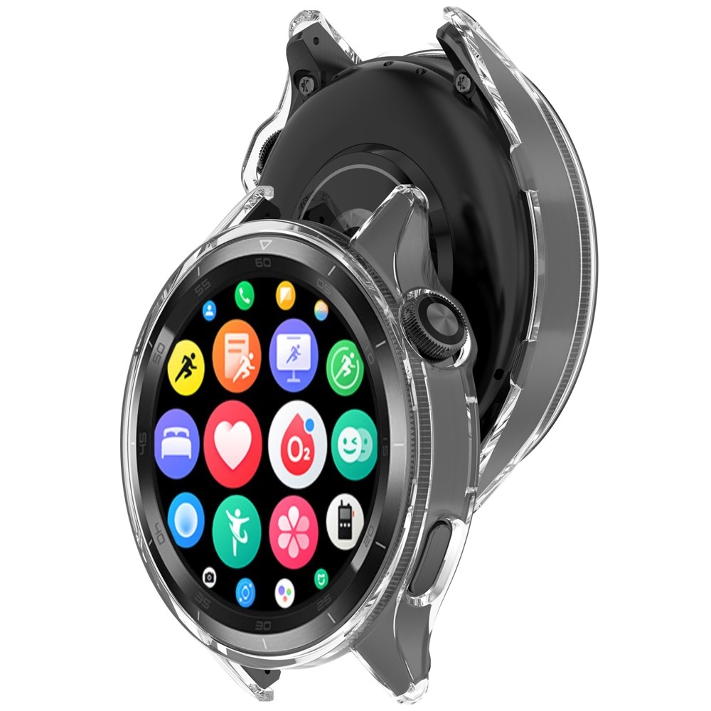 Half plastové nasazovací pouzdro na Xiaomi Watch S4 47mm - průhledné