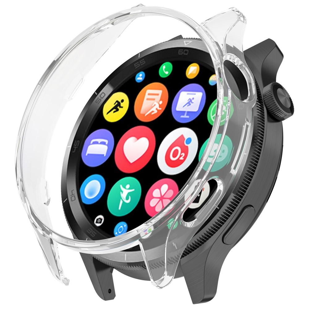 Half plastové nasazovací pouzdro na Xiaomi Watch S4 47mm - průhledné