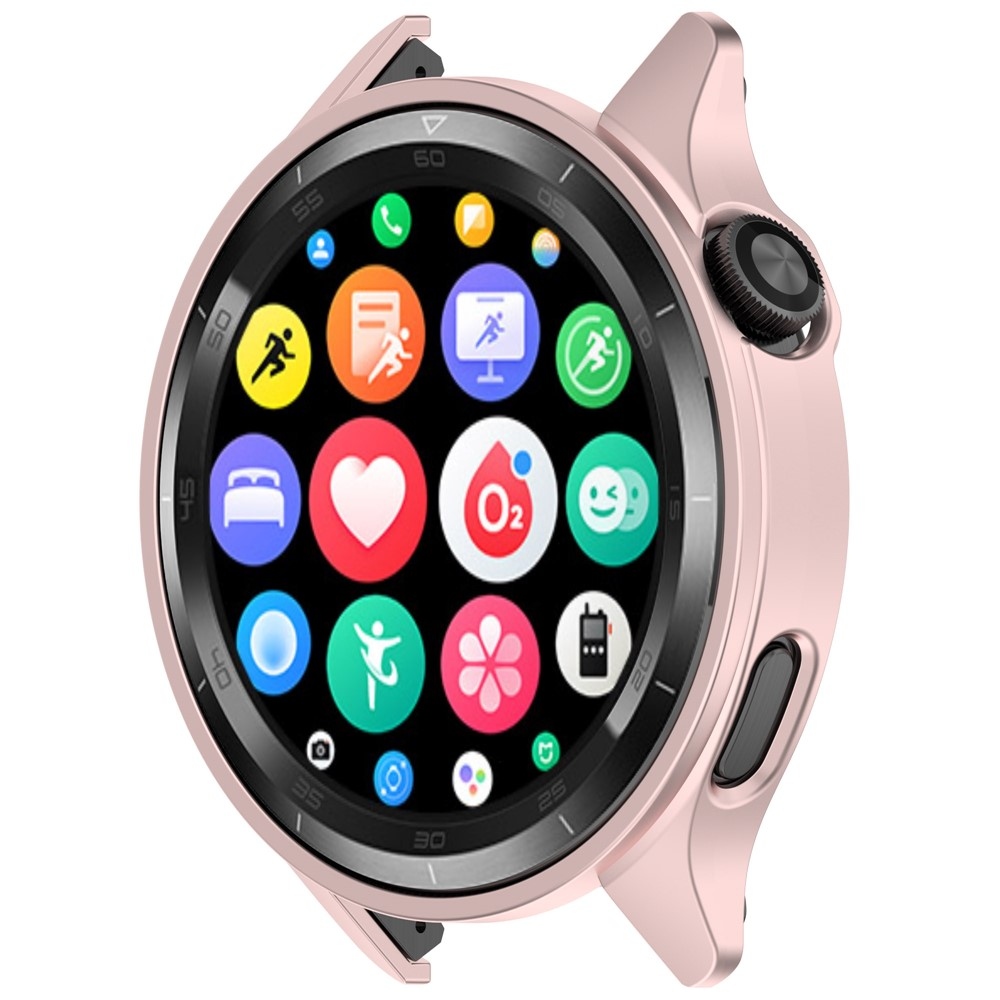 Half plastové nasazovací pouzdro na Xiaomi Watch S4 47mm - růžové