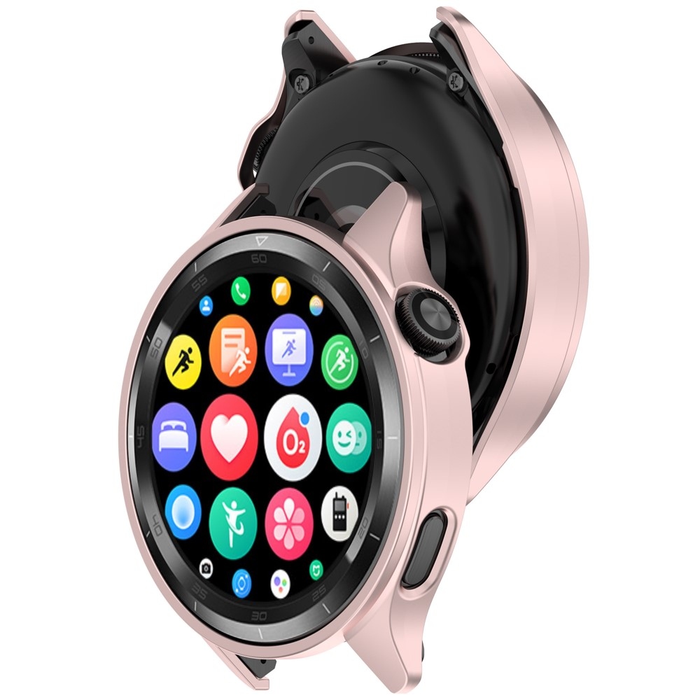 Half plastové nasazovací pouzdro na Xiaomi Watch S4 47mm - růžové