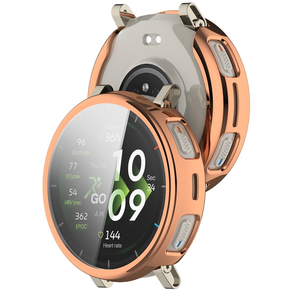 Halfe gelové nasazovací pouzdro na Amazfit Active 3 Premium - růžovozlaté