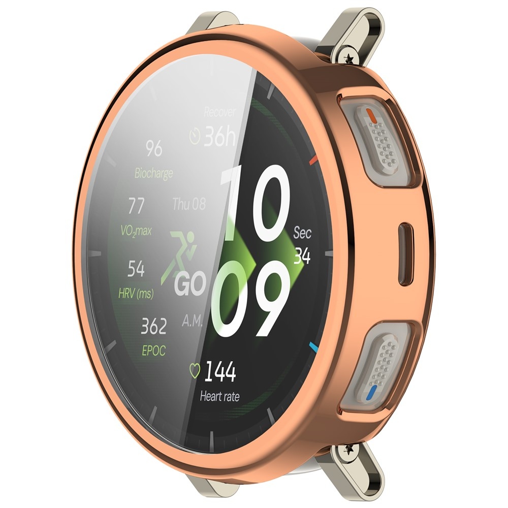 Halfe gelové nasazovací pouzdro na Amazfit Active 3 Premium - růžovozlaté