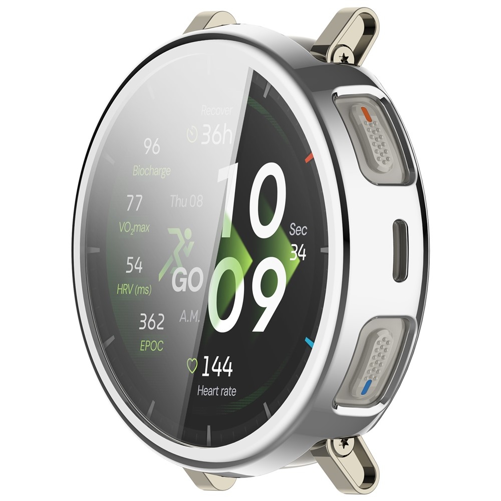Halfe gelové nasazovací pouzdro na Amazfit Active 3 Premium - stříbrné