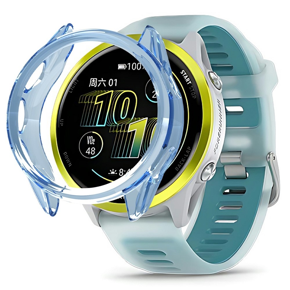 Halfe gelové nasazovací pouzdro na Garmin Forerunner 570 42mm - modré