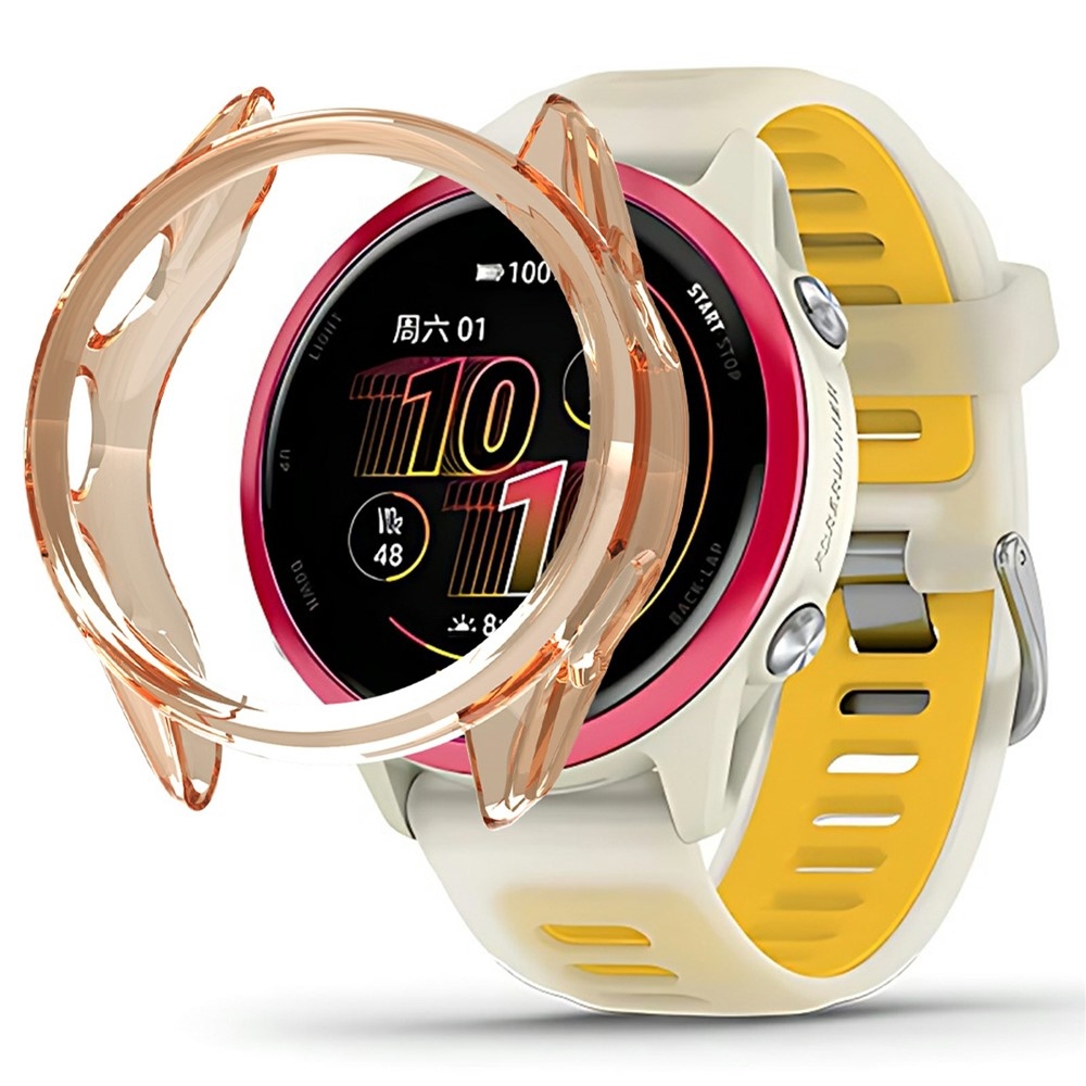 Halfe gelové nasazovací pouzdro na Garmin Forerunner 570 42mm - oranžové