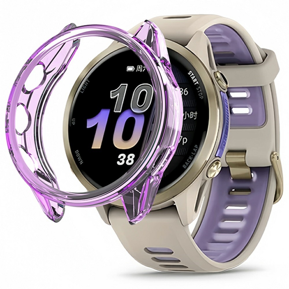 Halfe gelové nasazovací pouzdro na Garmin Forerunner 970 - fialové