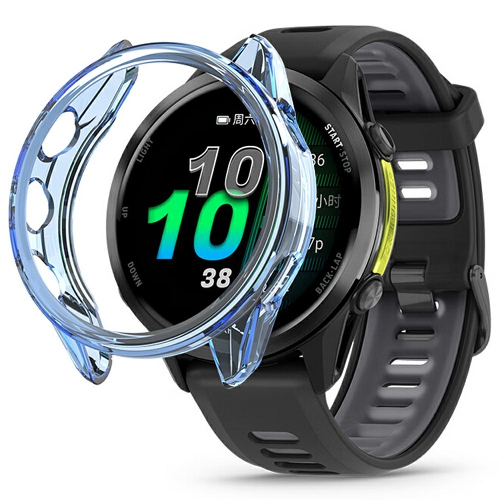 Halfe gelové nasazovací pouzdro na Garmin Forerunner 970 - modré
