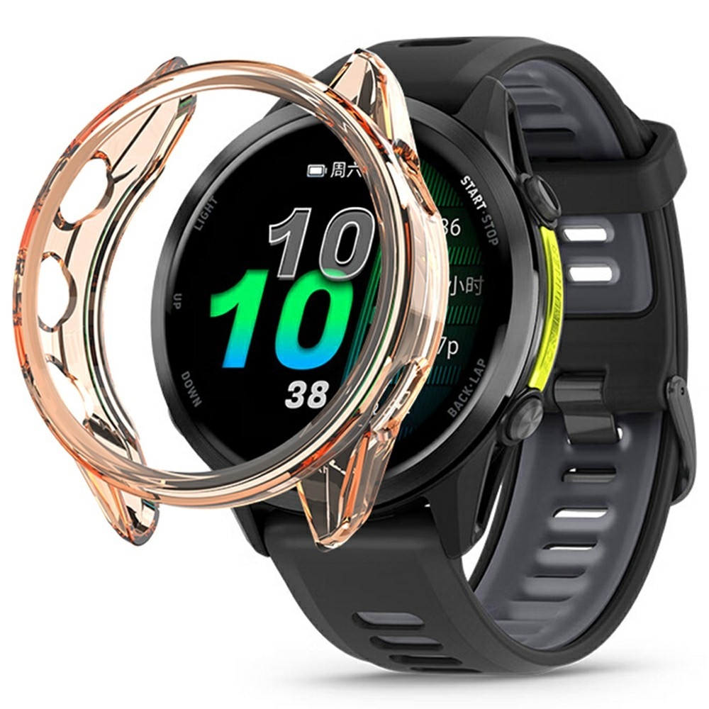 Halfe gelové nasazovací pouzdro na Garmin Forerunner 970 - oranžové