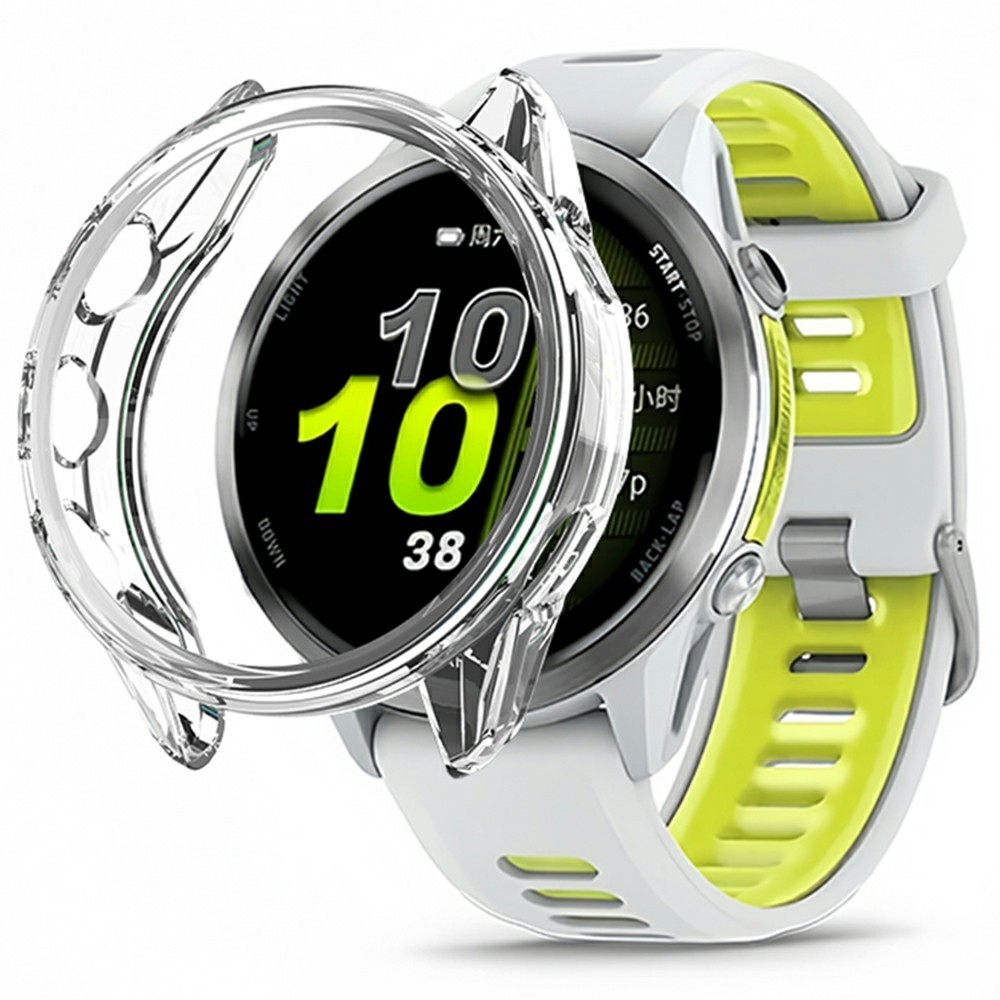 Halfe gelové nasazovací pouzdro na Garmin Forerunner 970 - průhledné