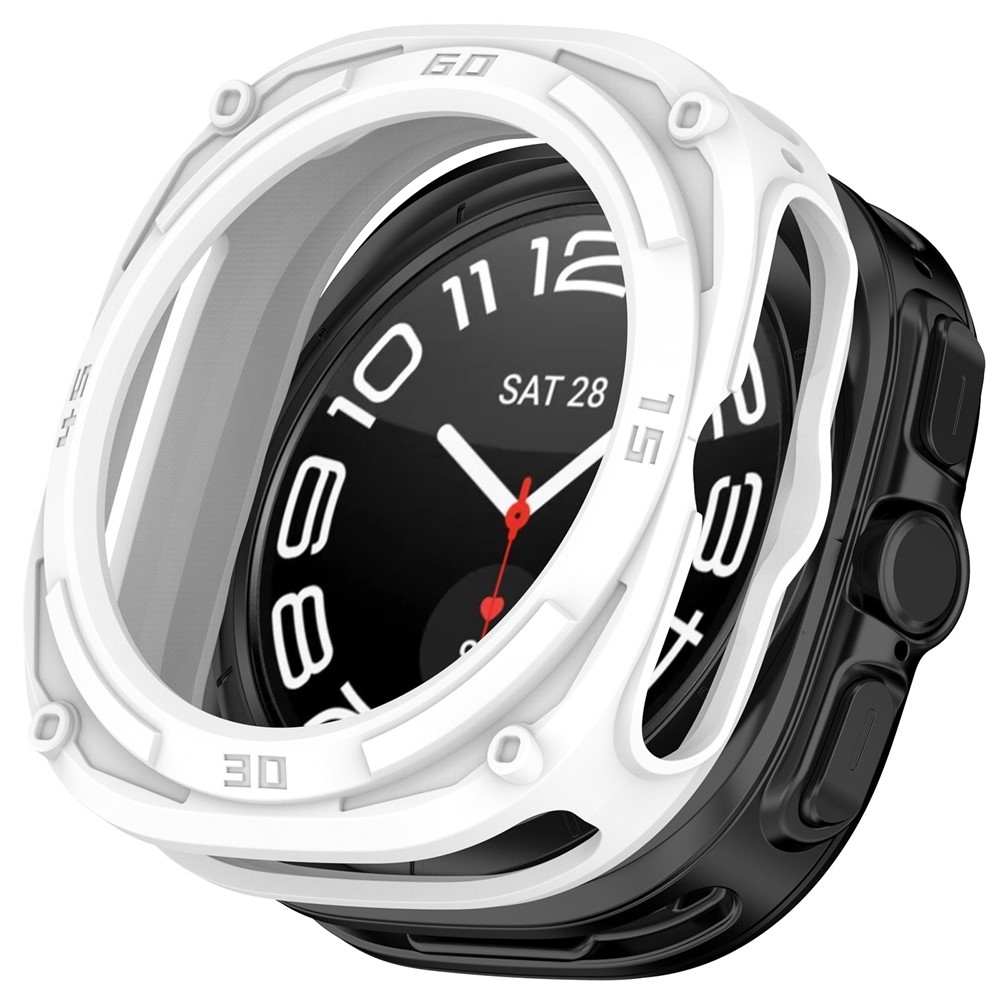 Halfe gelové nasazovací pouzdro na Samsung Galaxy Watch Ultra2 47mm/Watch Ultra (2025) 47mm - bílé