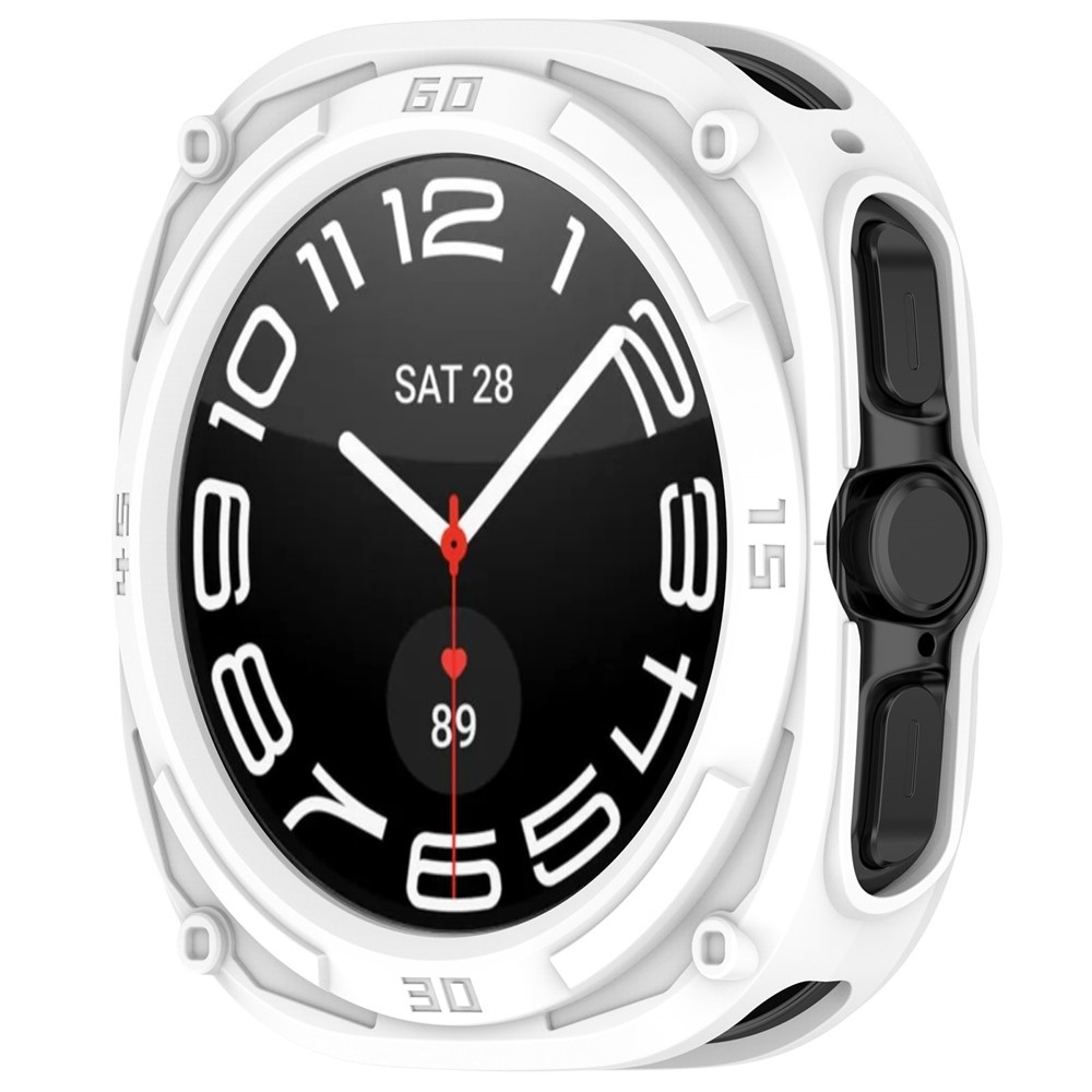 Halfe gelové nasazovací pouzdro na Samsung Galaxy Watch Ultra2 47mm/Watch Ultra (2025) 47mm - bílé
