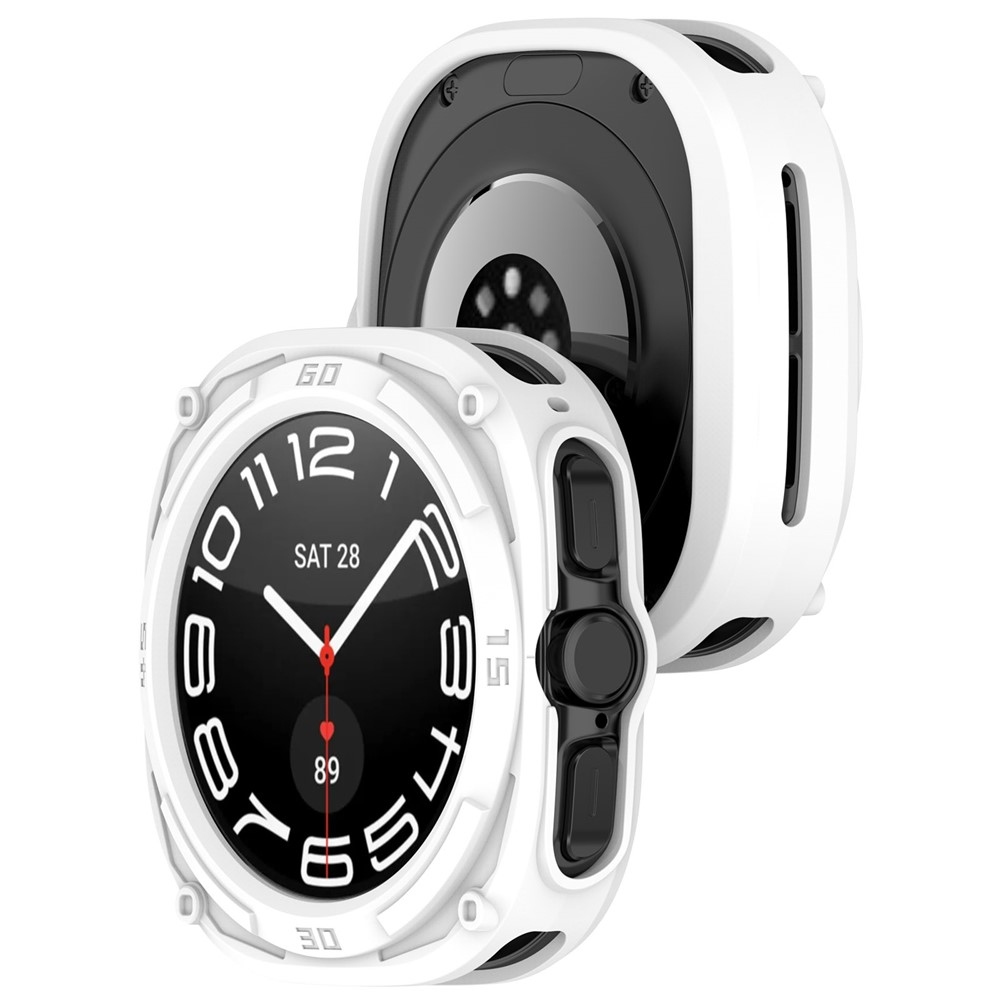 Halfe gelové nasazovací pouzdro na Samsung Galaxy Watch Ultra2 47mm/Watch Ultra (2025) 47mm - bílé