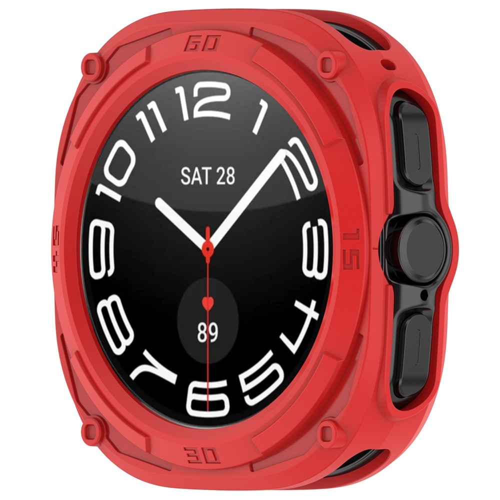 Halfe gelové nasazovací pouzdro na Samsung Galaxy Watch Ultra2 47mm/Watch Ultra (2025) 47mm - červené