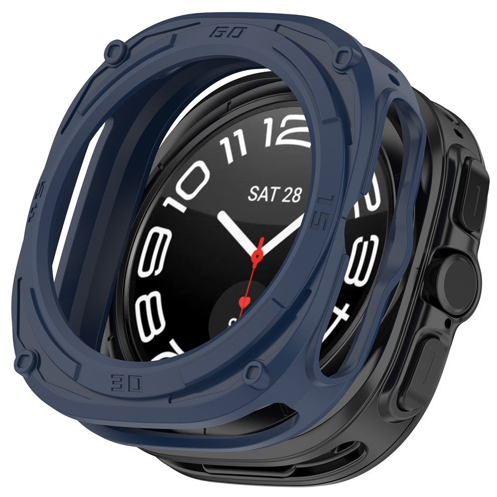 Halfe gelové nasazovací pouzdro na Samsung Galaxy Watch Ultra2 47mm/Watch Ultra (2025) 47mm - modré