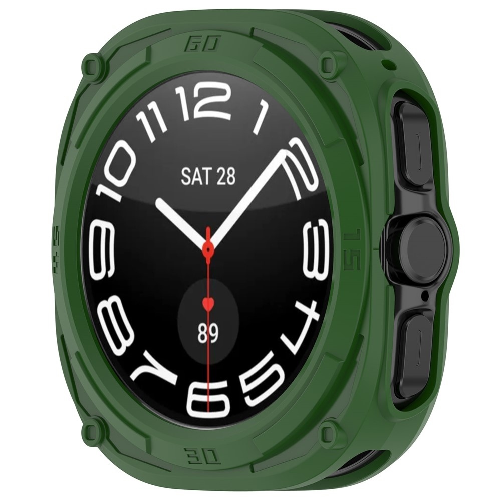 Halfe gelové nasazovací pouzdro na Samsung Galaxy Watch Ultra2 47mm/Watch Ultra (2025) 47mm - zelené