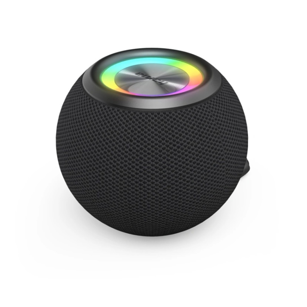 Hama Ball Bluetooth reproduktor 5 W, LED podsvícení, USB-A, microSD slot - černý