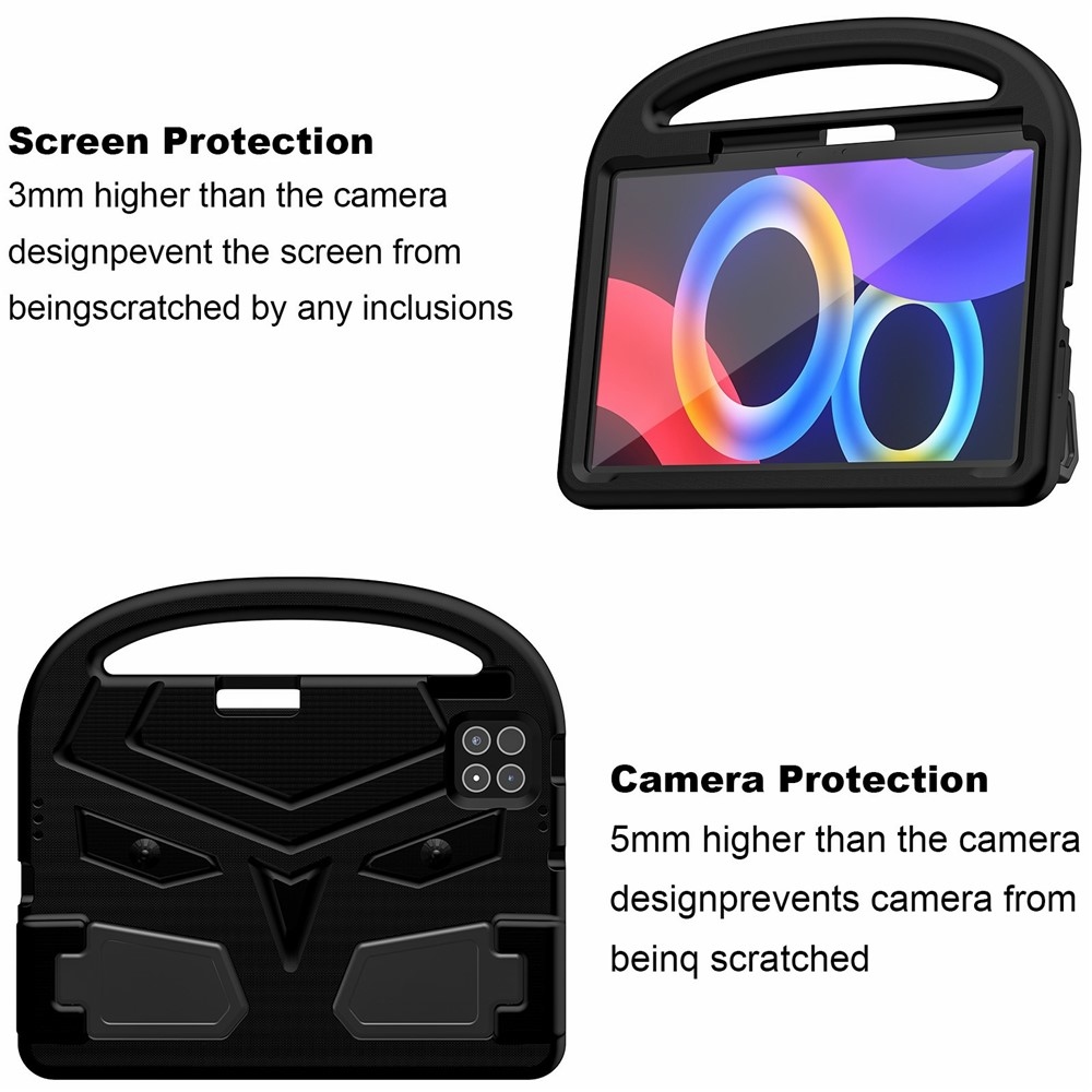 Handle EVA odolné pouzdro s úchytem na tablet Xiaomi Pad 8/8 Pro/7/7 Pro - černé