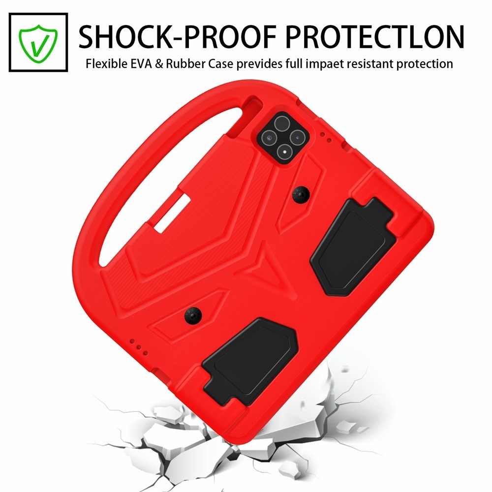 Handle EVA odolné pouzdro s úchytem na tablet Xiaomi Pad 8/8 Pro/7/7 Pro - červené